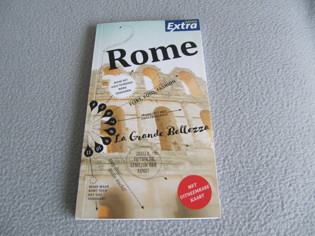 Rome - ANWB Extra reisgids, uitgave 2017, Gelezen, ANWB, Verzenden, Europa