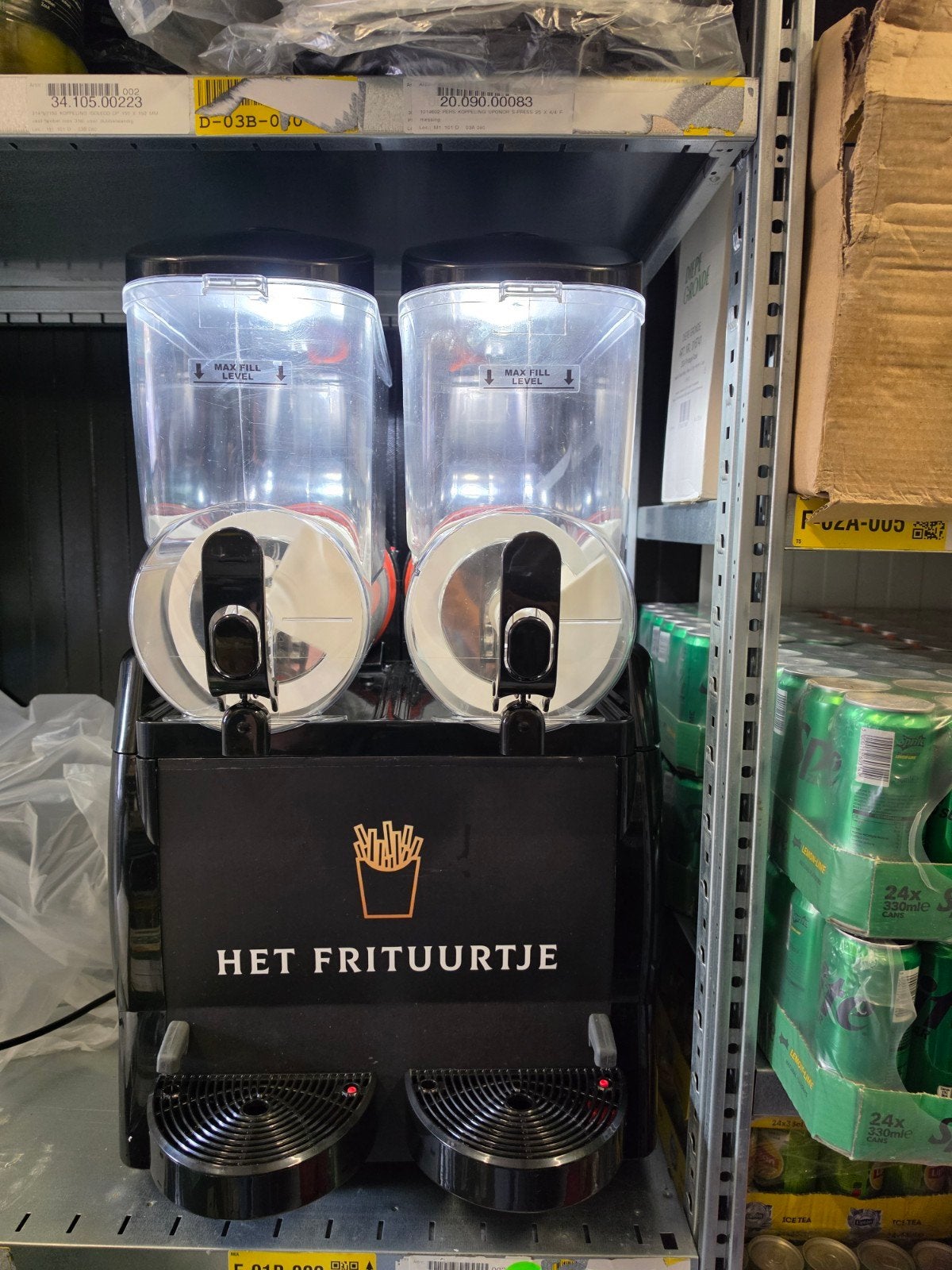 BGB Slush Machine 2x 12 Liter met Fast Freeze Functie, Ophalen, Gebruikt, Overige typen
