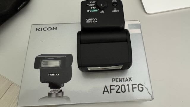 Pentax AF201FG, Audio, Tv en Foto, Zo goed als nieuw, Pentax, Inclusief tas/hoes, Flitsbevestiging