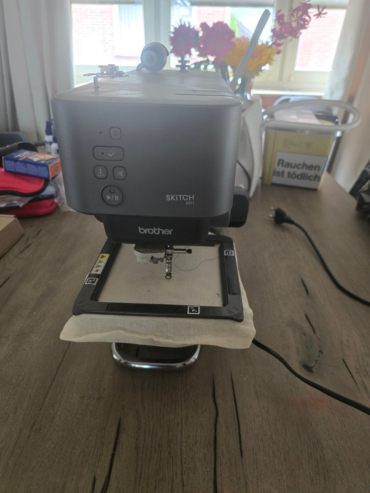 brother borduurmachine, Ophalen of Verzenden, Zo goed als nieuw, Machineborduren, Borduurmachine