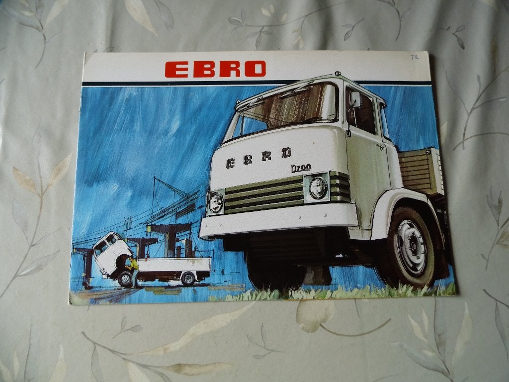 Ebro D serie  1972, Verzenden, Zo goed als nieuw, Overige merken