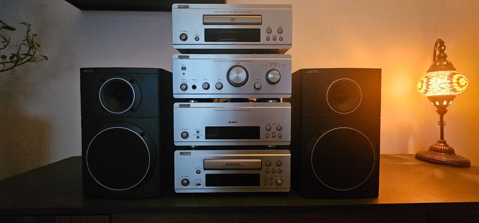 Denon UPA F88 Hifi Set + Jamo Compact 700 speakers, Ophalen, Gebruikt, Denon, Losse componenten