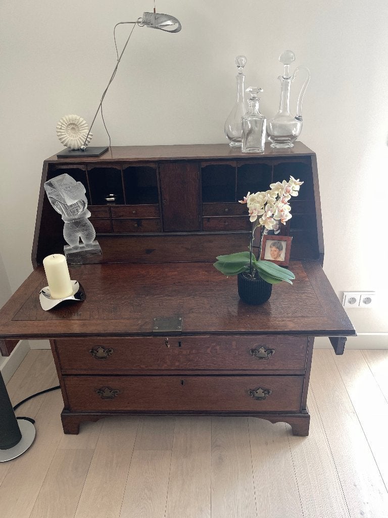 Schitterend antiek secretaire, Ophalen