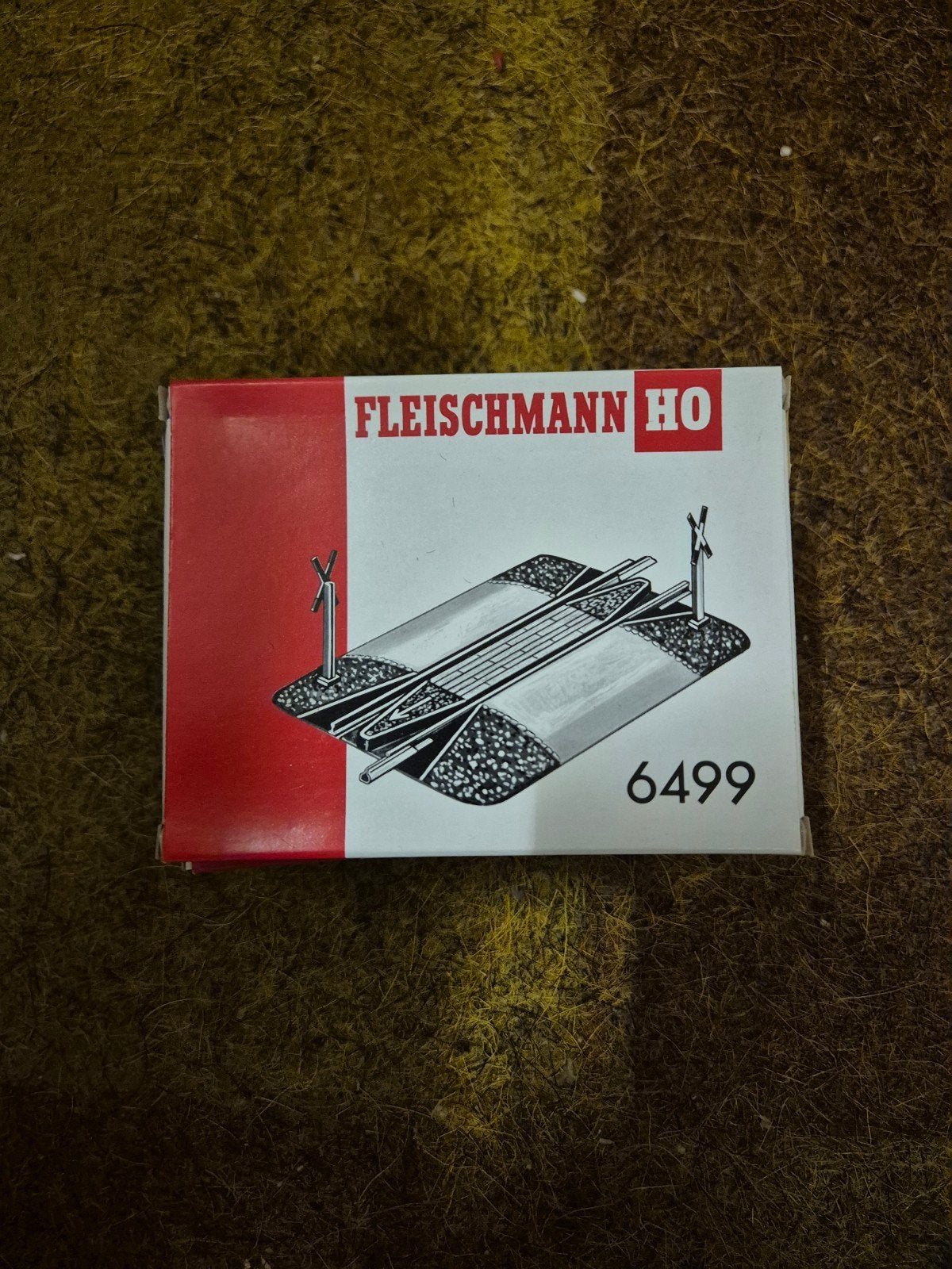 Fleischmann 6499 Spoorwegovergang H0, Ophalen of Verzenden, Nieuw, Rails, Fleischmann