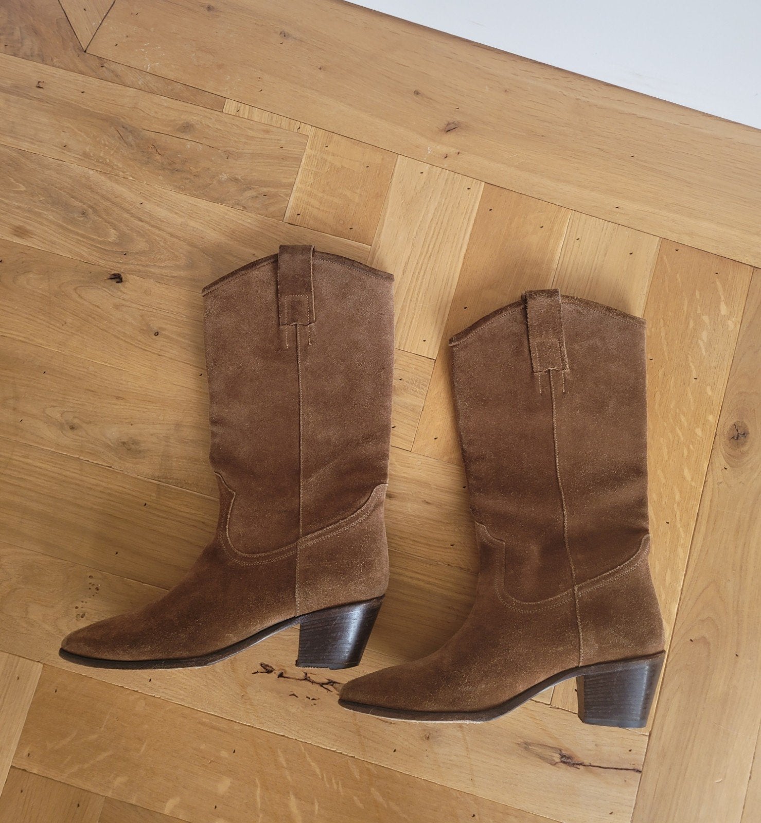 Closed / Toral dames laarzen bruin suede 40, Verzenden, Zo goed als nieuw