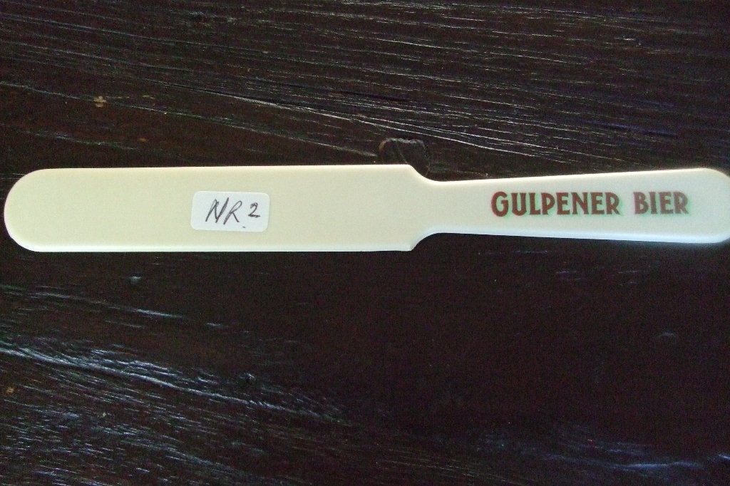 Gulpener bier bierspatel (nr.2), Ophalen of Verzenden, Nieuw, Overige typen, Gulpener