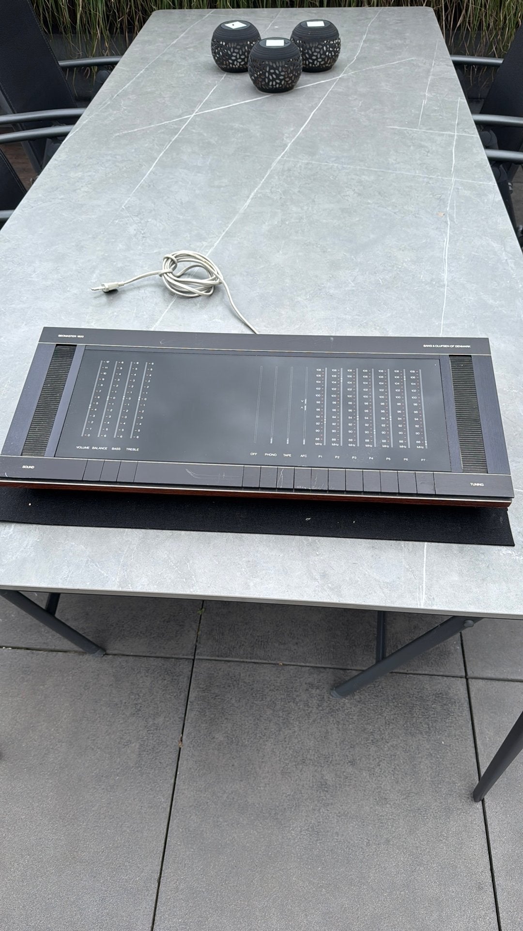 Bang en olufsen beomaster 1600 b&o, Ophalen of Verzenden, Gebruikt