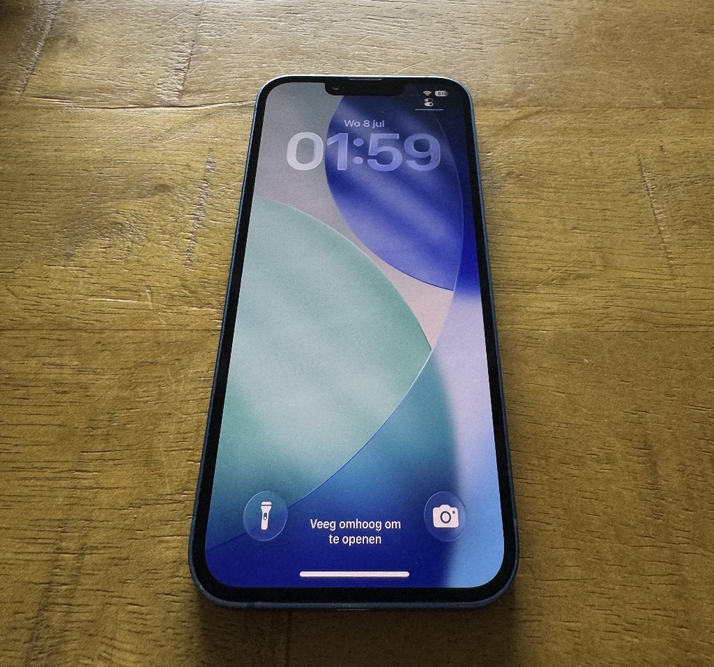 iPhone 13 128GB Blauw | 87% batterij | Zeer nette staat, Telecommunicatie, Mobiele telefoons | Apple iPhone, Ophalen, 128 GB, Blauw