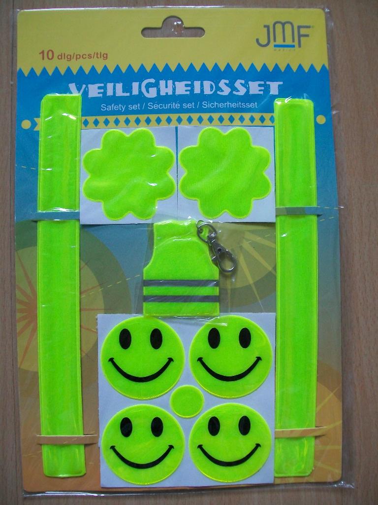 Veiligheids set 10 delig NIEUW reflecterende sticker set, Ophalen of Verzenden, Nieuw