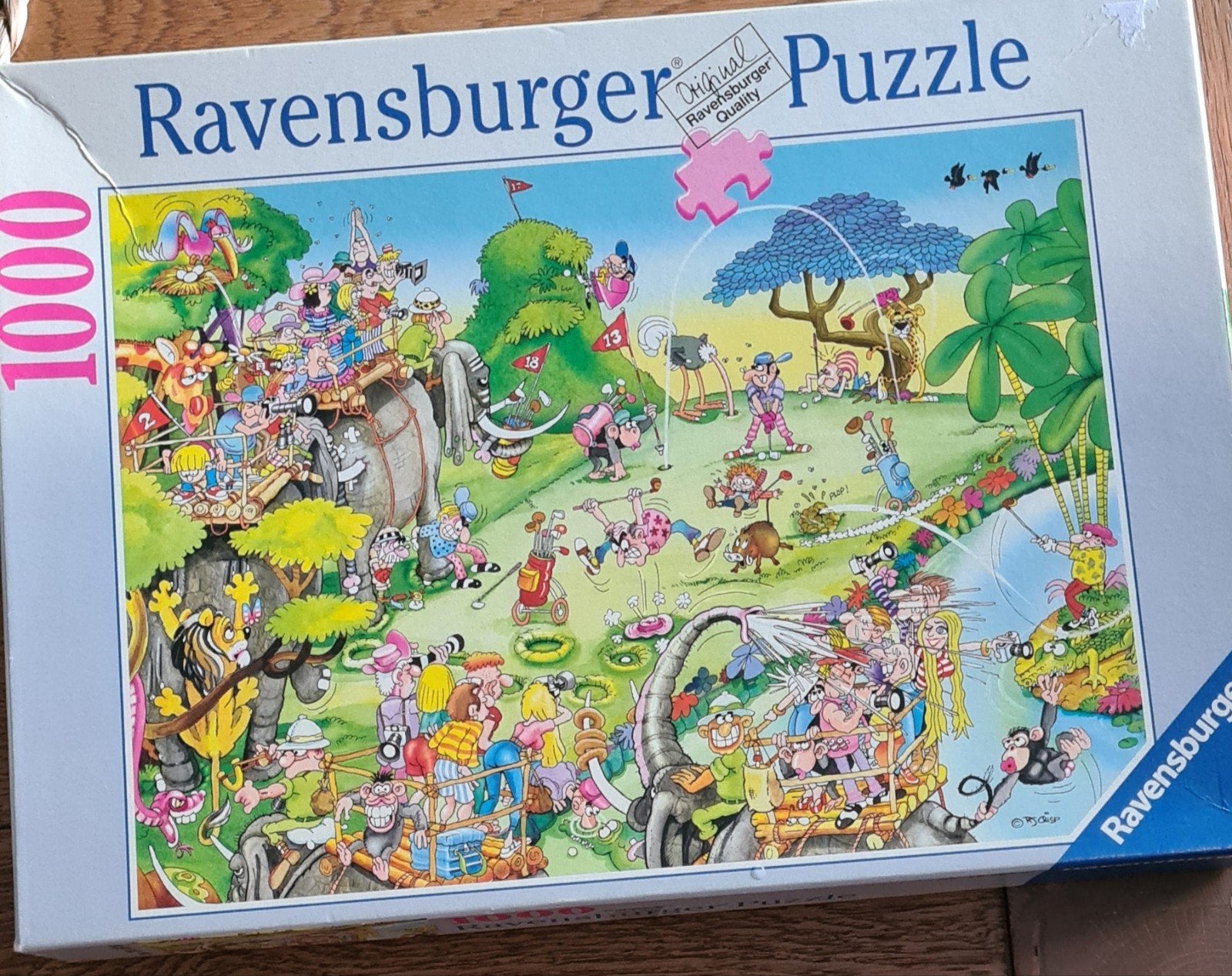 Ravensburger puzzel 1000 stukjes, Ophalen, 500 t/m 1500 stukjes, Zo goed als nieuw