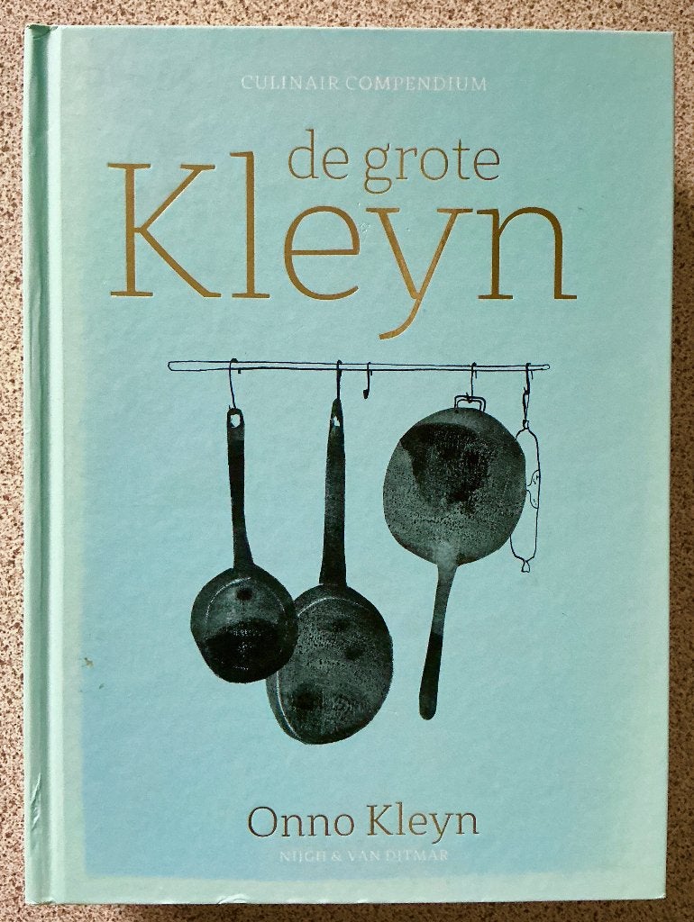De grote Kleyn, Culinair Compendium - Onno Kleyn, Ophalen of Verzenden, Zo goed als nieuw, Onno Kleyn