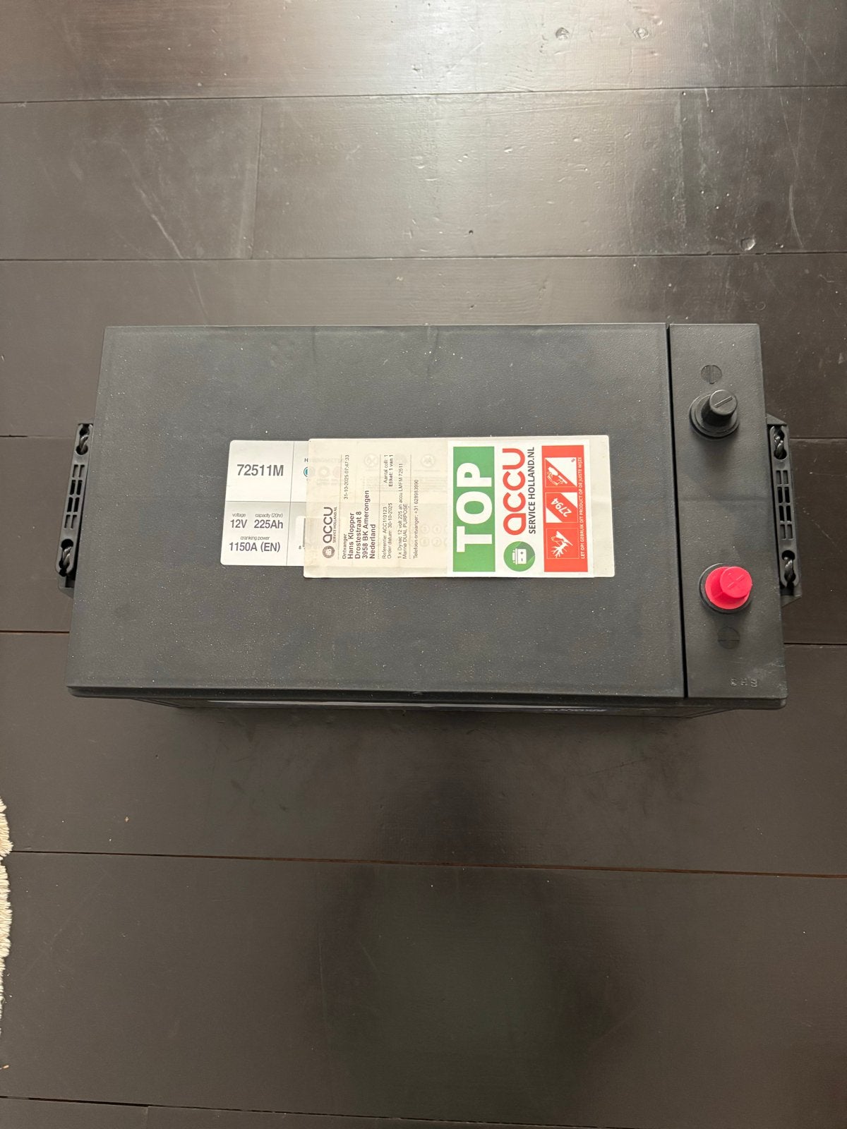 Dynac Leisure Marine Accu 12V 225Ah - Nieuw, Nieuw, Overige automerken