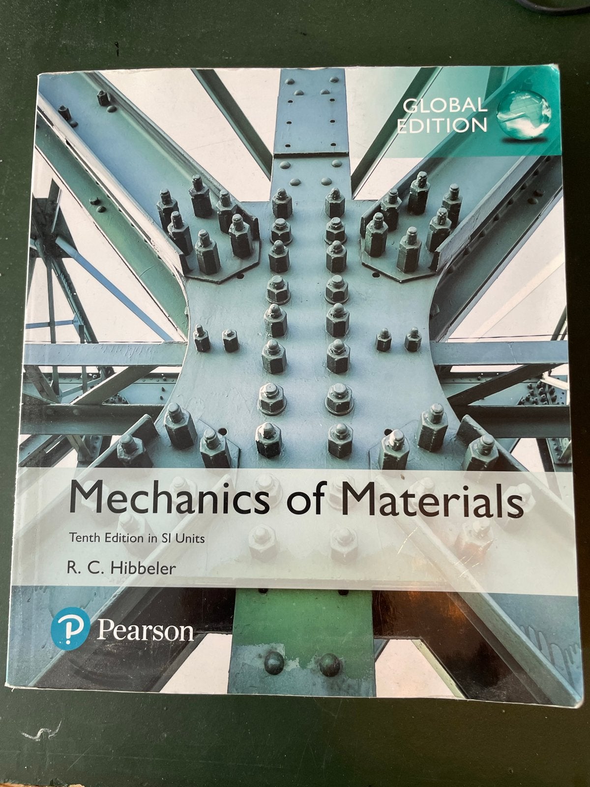Mechanics of Materials - R. C. Hibbeler (Global Edition), Ophalen, Beta, Zo goed als nieuw, WO
