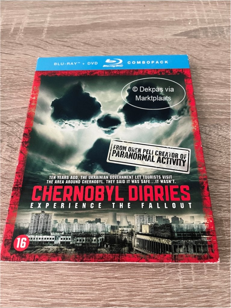 Blu-ray + Dvd Chernobyl Diaries, Vanaf 16 jaar, Nederlands, Film, Ophalen of Verzenden
