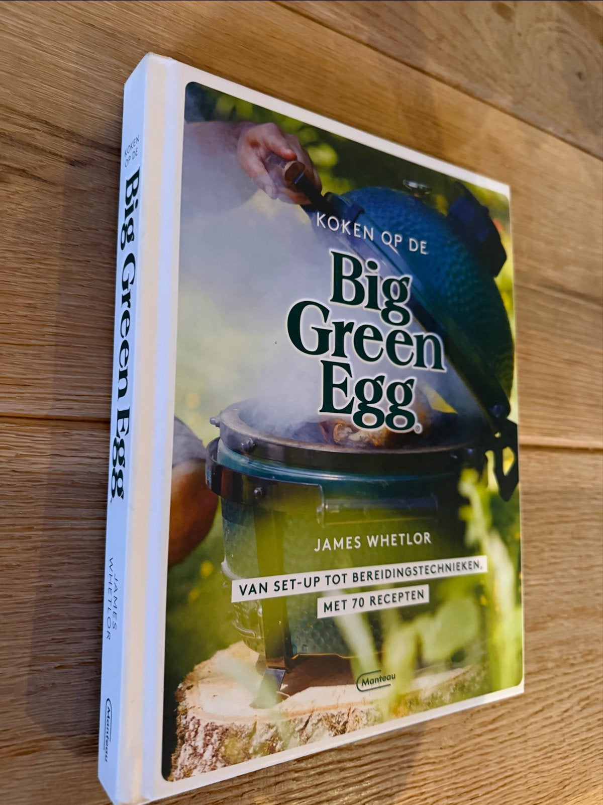 Koken op de Big Green Egg: Van set-up tot 70 recepten, Ophalen of Verzenden, Zo goed als nieuw, Overige gebieden, Hoofdgerechten