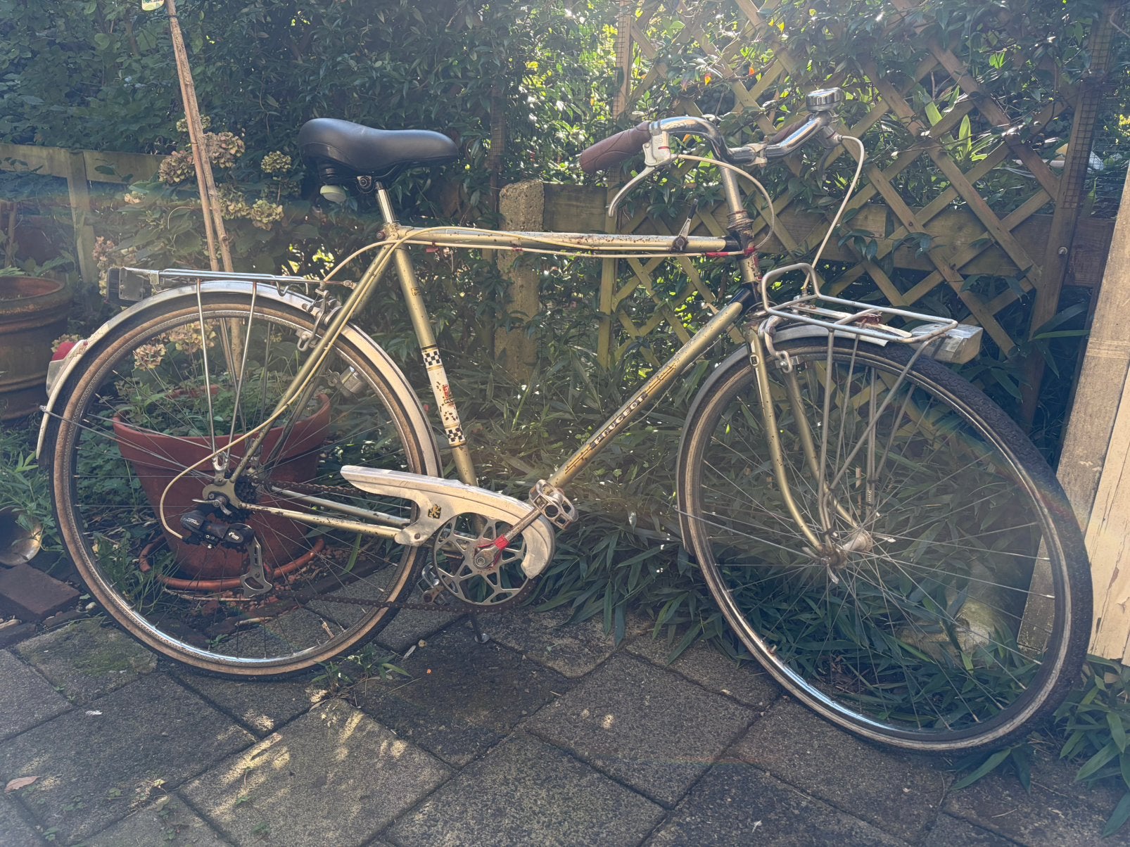 Peugeot fiets uot begin jaren 70., Ophalen, Gebruikt, Overige merken