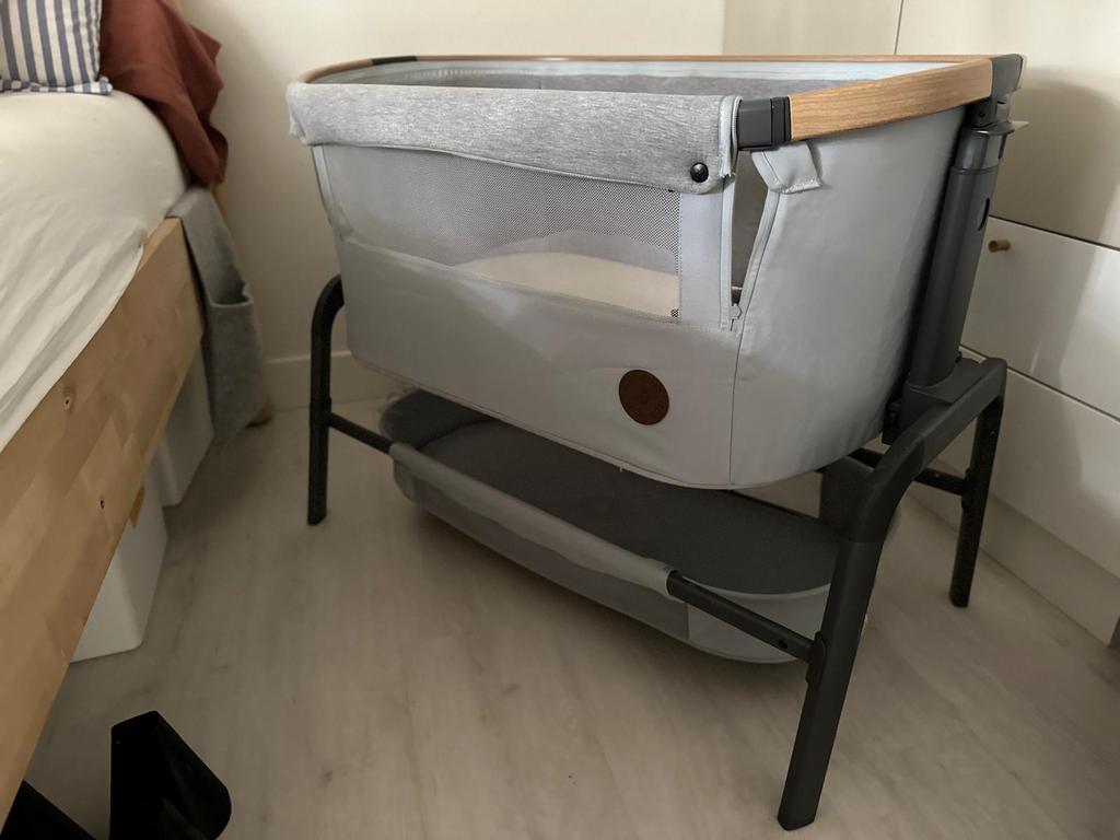 Maxi Cosi Iora co-sleeper met lakens en klossen, Ophalen, Zo goed als nieuw