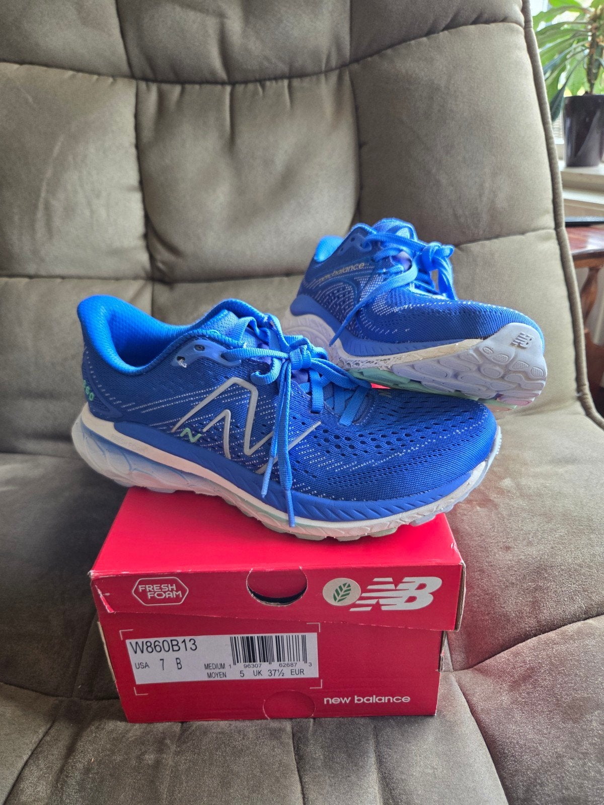 New Balance Fresh Foam X 860v13 Dames Hardloopschoenen, Ophalen of Verzenden, Gebruikt, Hardlopen, Hardloopschoenen