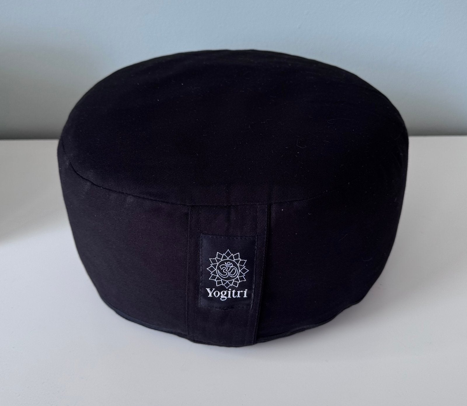 Yogitri meditatiekussen - Zwart, Ophalen of Verzenden, Zo goed als nieuw, Yoga-accessoire