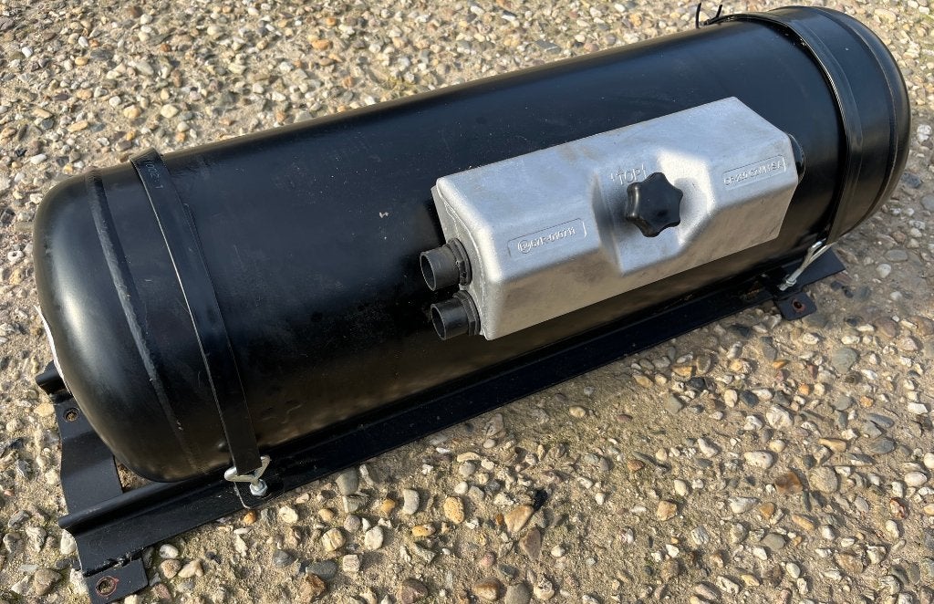 LPG tank cilinder tank gastank 45L met certificaat&tankrek., Ophalen, Gebruikt, Skoda