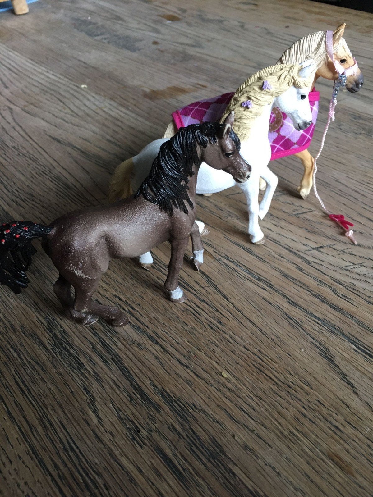 Schleich paarden set met accessoires, Ophalen of Verzenden, Jongen of Meisje