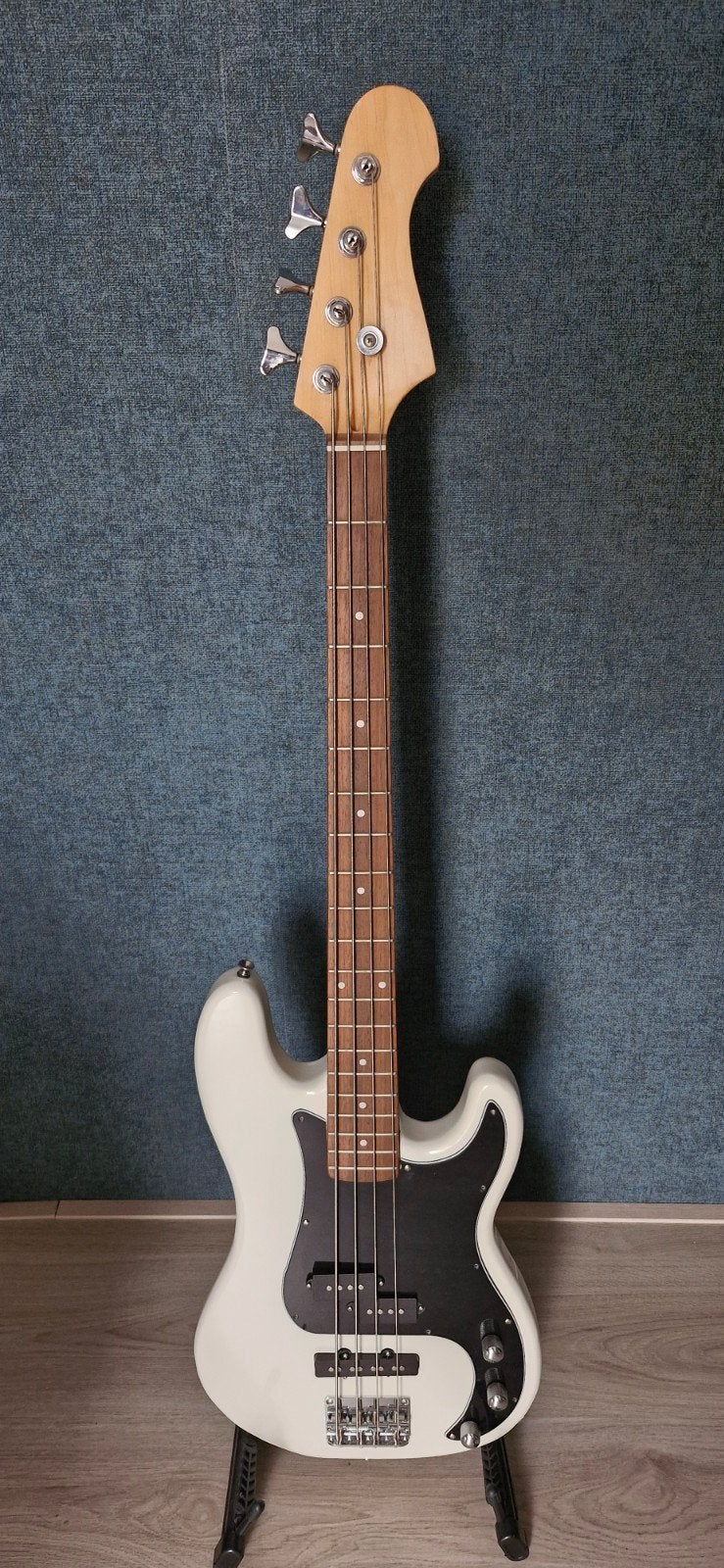 Witte Precision Basgitaar - Goede Staat, Ophalen, Gebruikt, Elektrisch