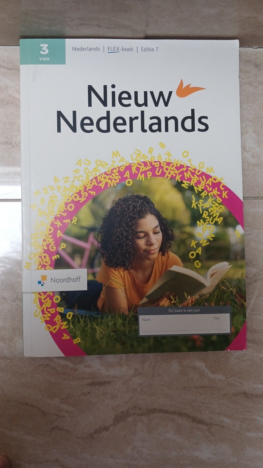 Nieuw Nederlands FLEX-boek Editie 7 - 3 VWO, Boeken, Schoolboeken, VWO, Noordhoff, Ophalen of Verzenden, Zo goed als nieuw