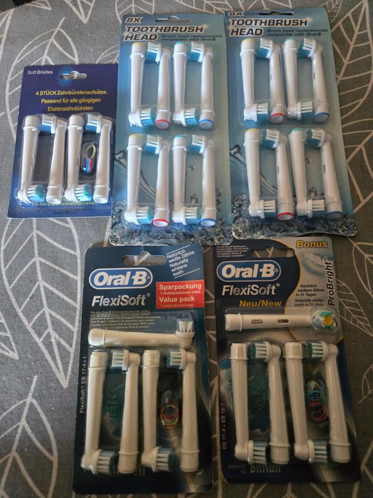 Opzet tandenborstels voor oral B ,Nieuw!, Ophalen of Verzenden, Nieuw, Opzetborstel