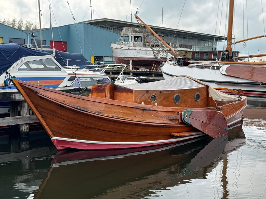 Klassieke Houten Sloep 7m Diesel - Vaarklaar, Binnenboordmotor, Diesel, Hout, Overige merken