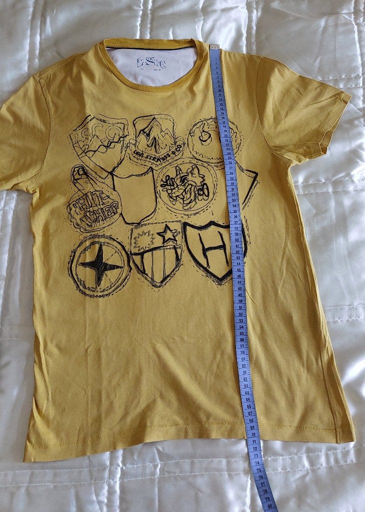 T-shirt Levi's Strauss - geel - M, Ophalen of Verzenden, Gedragen, Geel, Levi’s