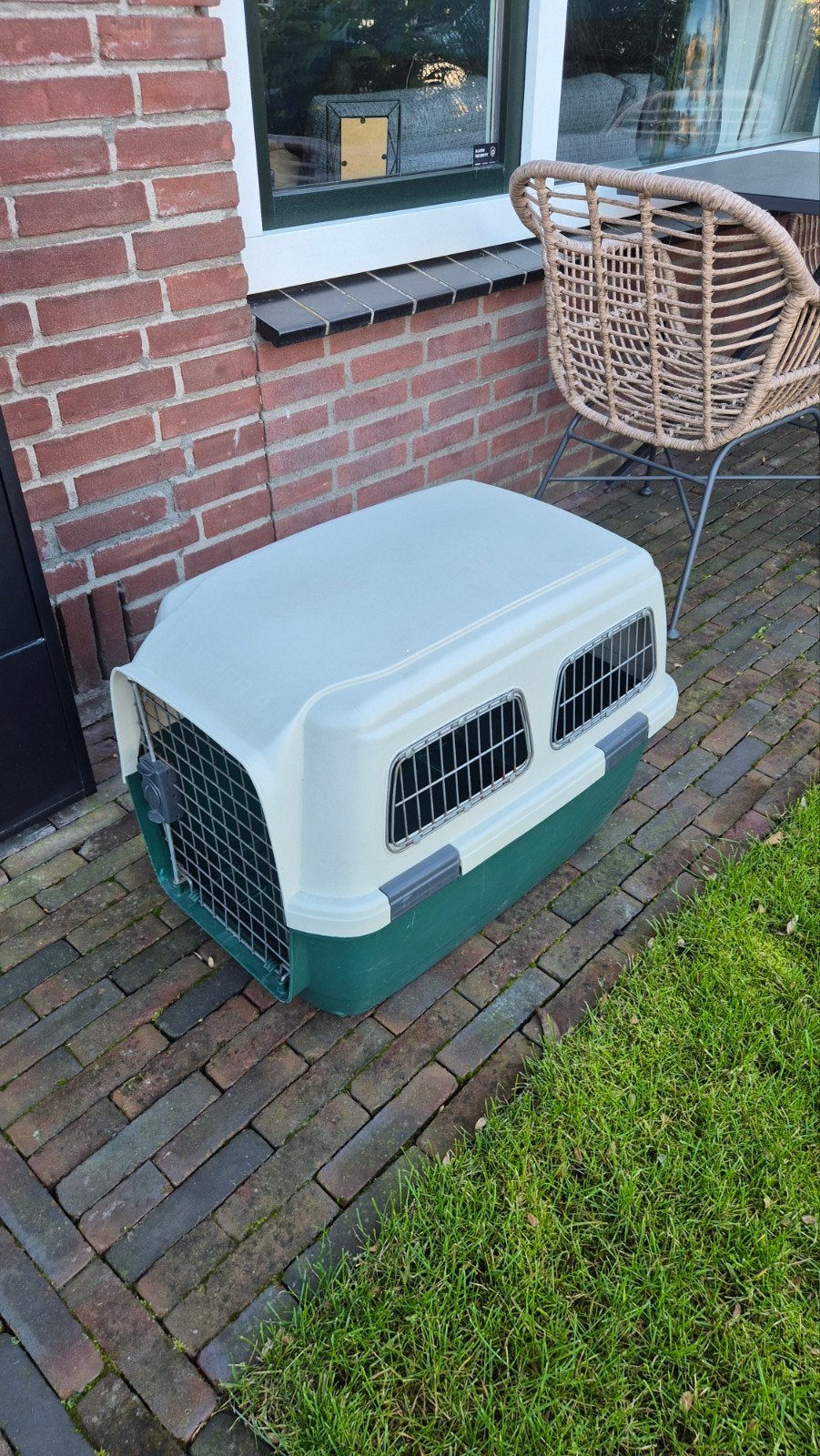 Reiskoffer kat - hond - kater - konijnen, Ophalen, Gebruikt