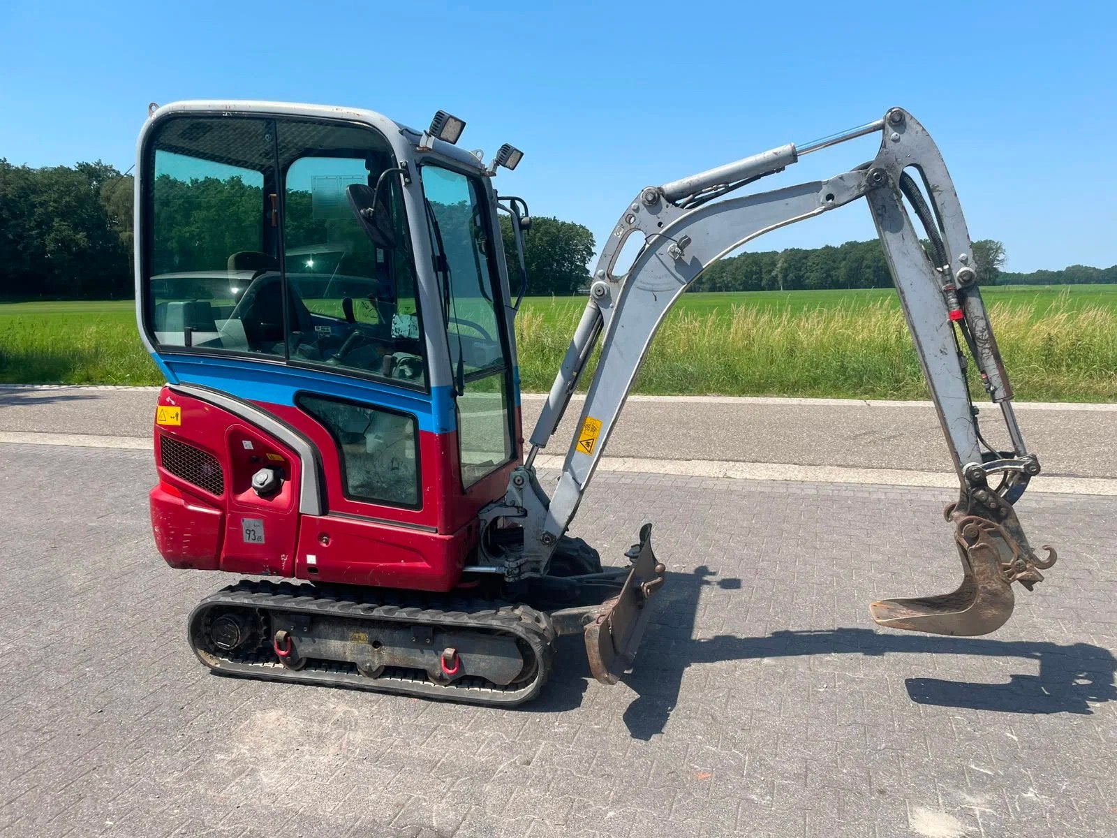 Kubota KX019-4 (bj 2014), Graafmachine