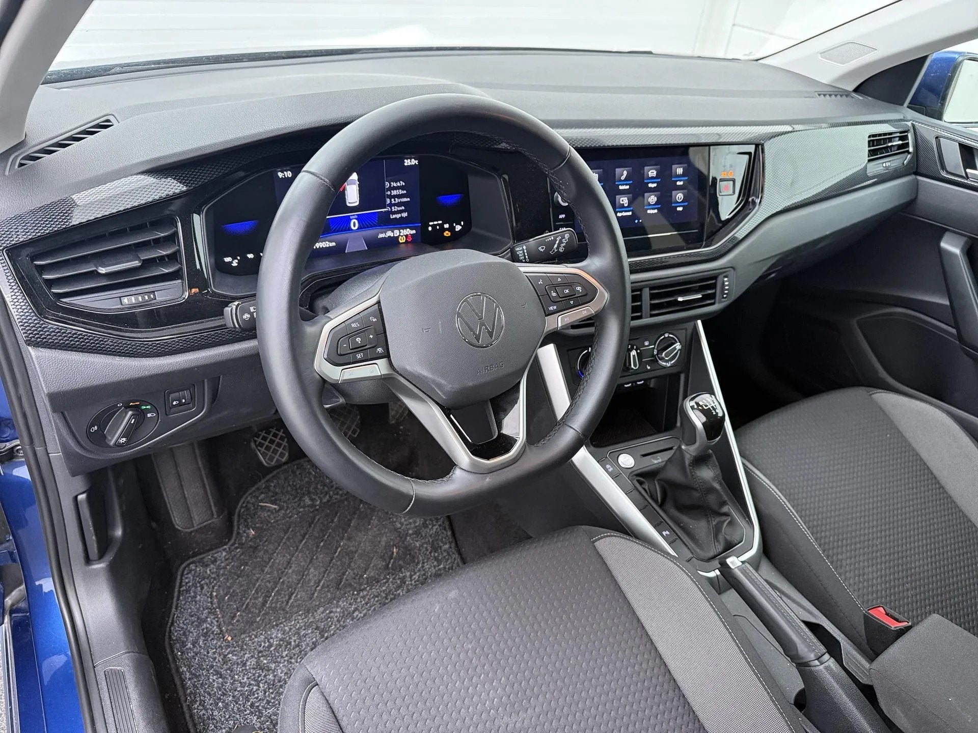 Volkswagen Polo 1.0 TSI Life Edition (bj 2024), Voorwielaandrijving, Blauw, Origineel Nederlands, Bedrijf