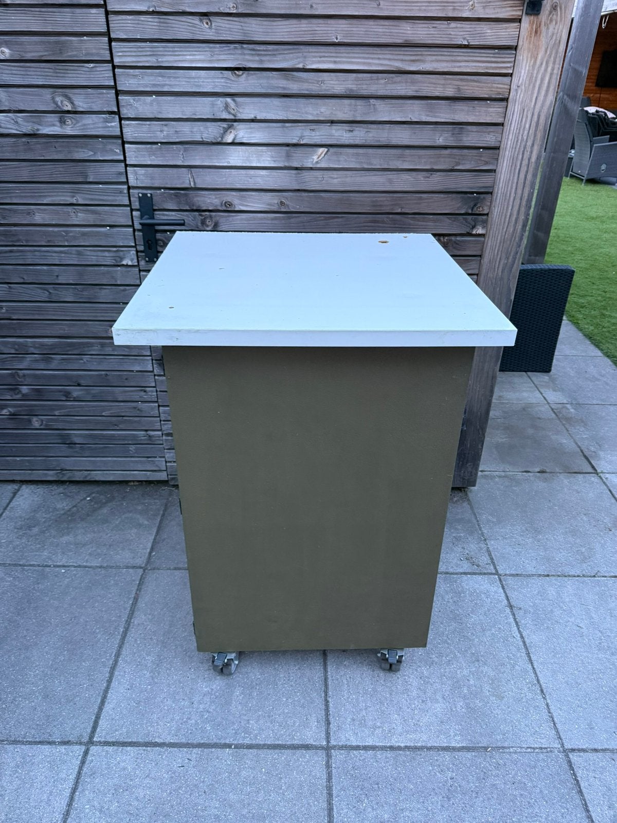 Onderstel pizza oven of te gebruiken als sta tafel, Tuin en Terras, Ophalen, Gebruikt