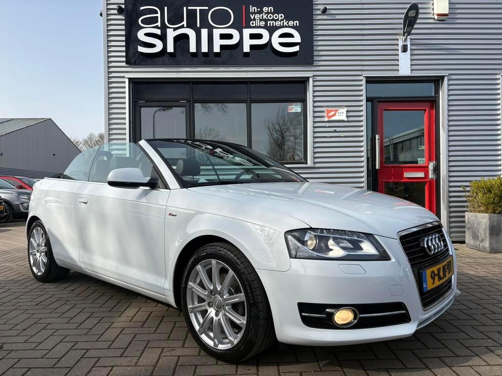 Audi A3 Cabriolet 1.2 TFSI Advance Sport S LINE-CLIMA-VOLLED, Voorwielaandrijving, Euro 5, Gebruikt, Zwart