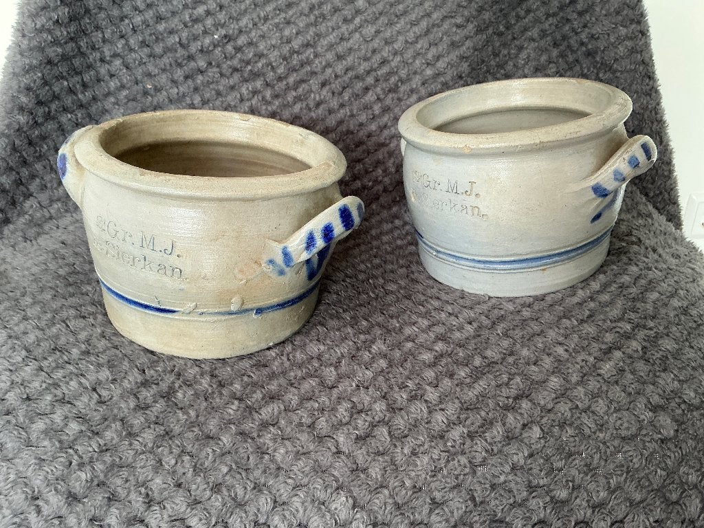 Antieke Keulse potten, Antiek en Kunst, Antiek | Keramiek en Aardewerk, Ophalen of Verzenden