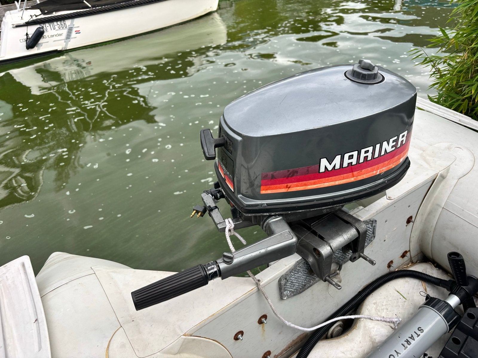 Mariner 4 pk buitenboordmotor - Goede staat, Gebruikt, Minder dan 5 pk, Ophalen of Verzenden, Buitenboordmotor