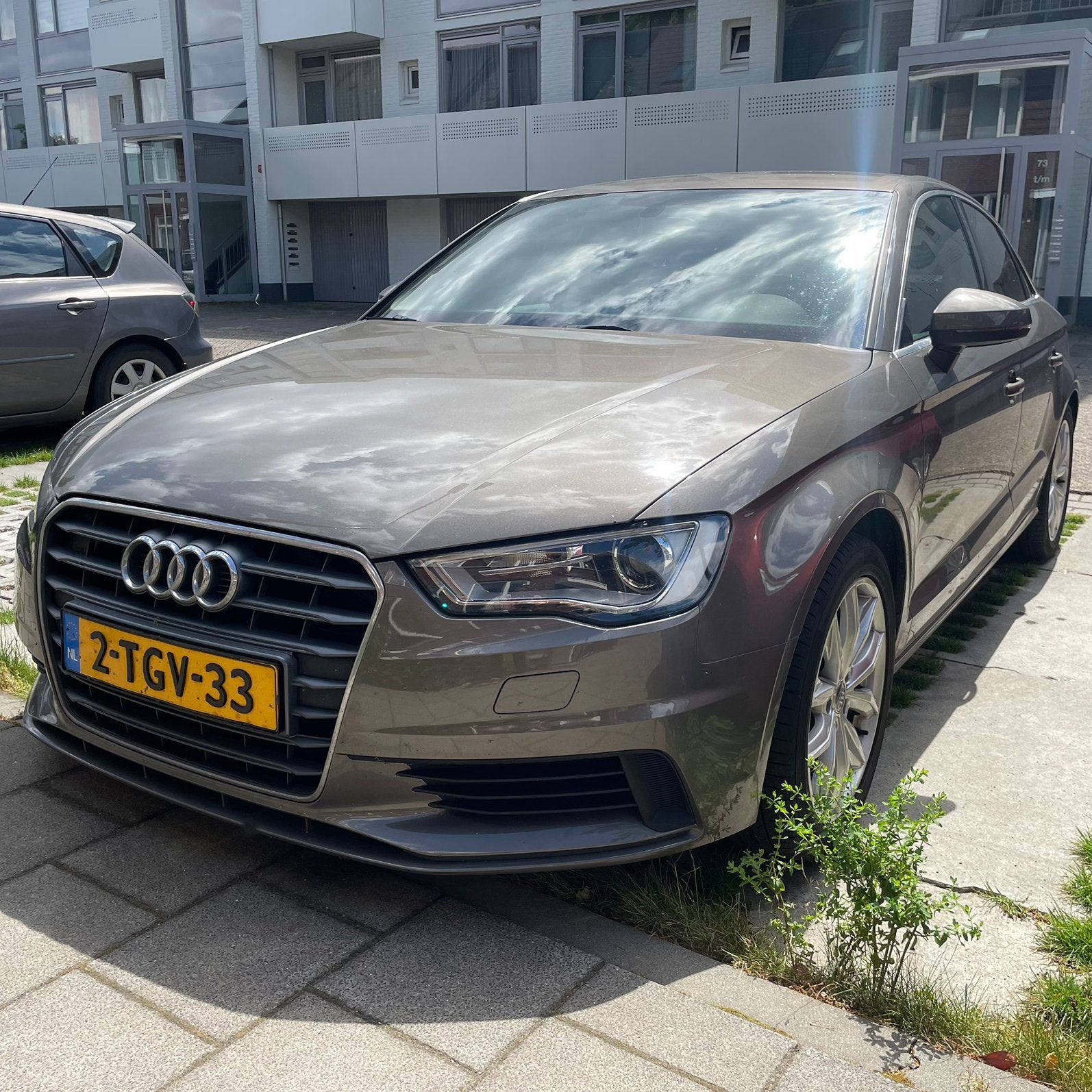Audi A3 1.4 Tfsi limousine S-tronic 2014 Grijs, Auto's, 1225 kg, 4 cilinders, Origineel Nederlands, 1395 cc
