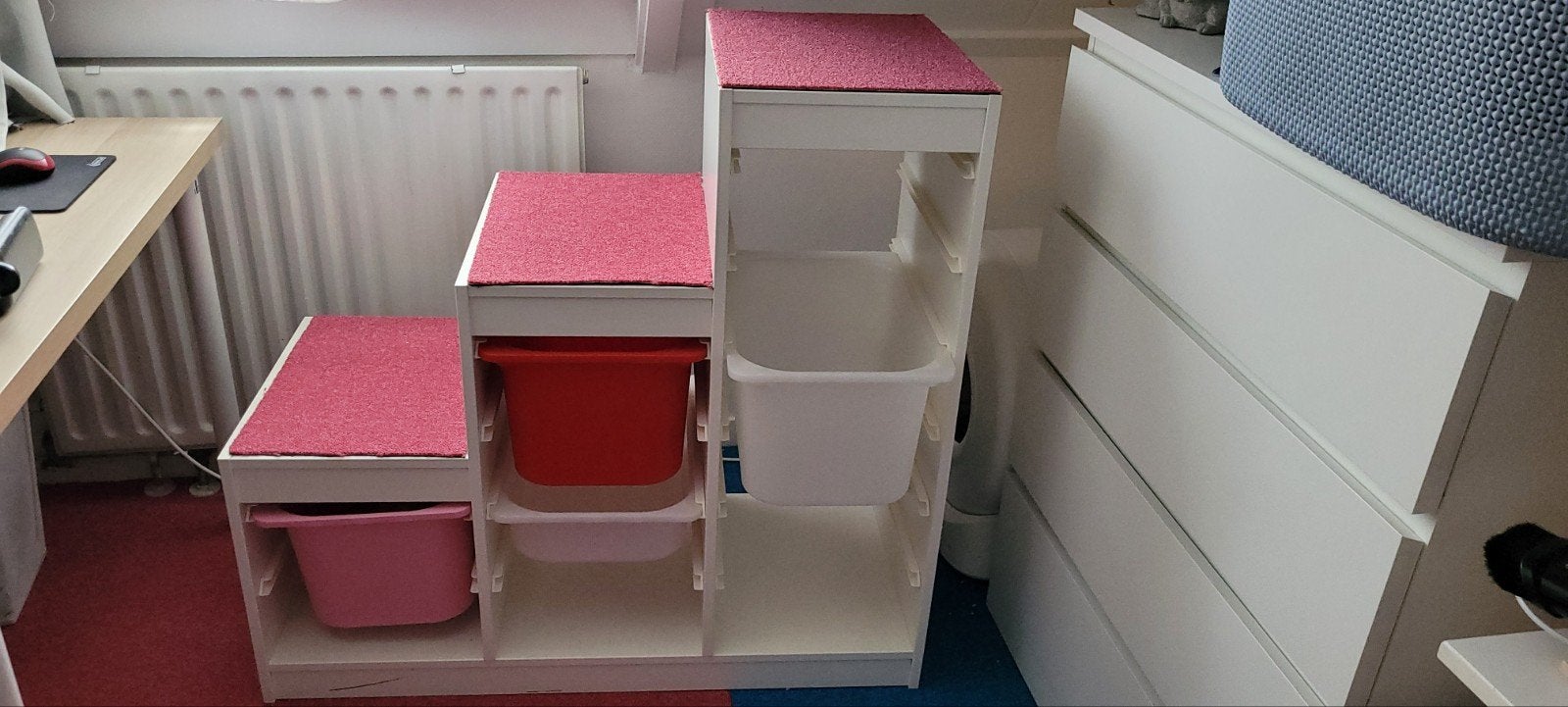 Ikea trofast kast, Ophalen