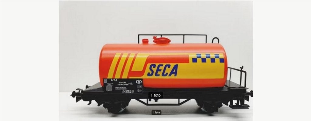 HO Marklin 4561 Ketel wagon SECA NMBS., Ophalen, Wisselstroom, Wagon, Zo goed als nieuw