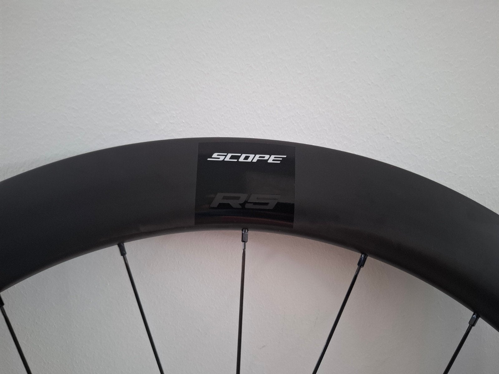 Scope R5 Carbon Wielset Schijfremmen, Gebruikt, Scope, Racefiets, Carbon