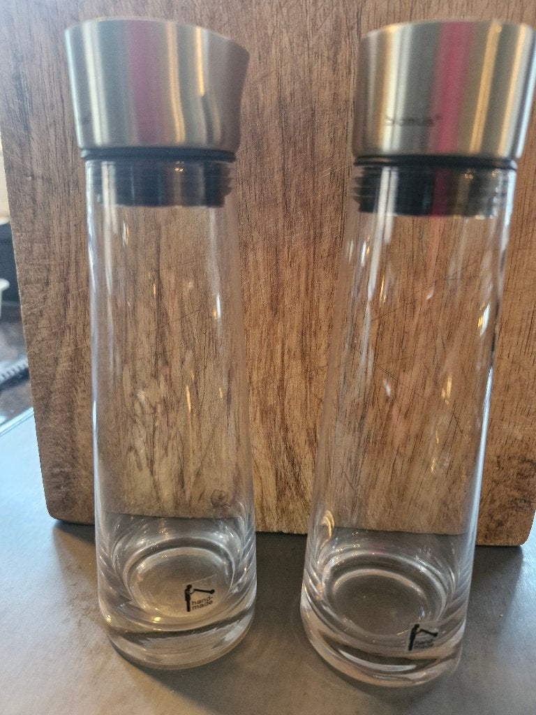 Olie en azijnstel van Blomus, Ophalen, Zo goed als nieuw, Overige merken, Glas