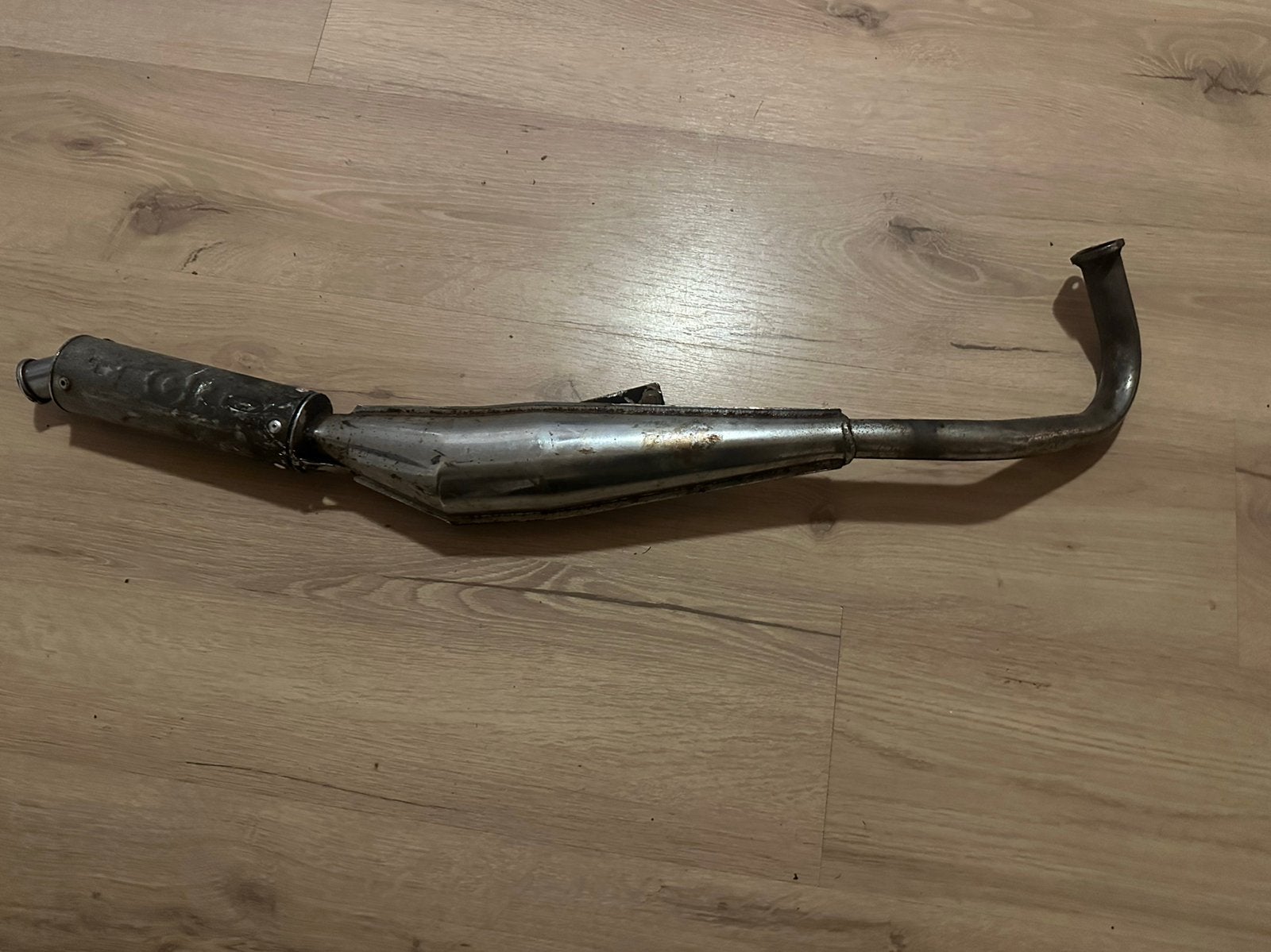Tecno uitlaat tomos mag weg voor wijnig, Ophalen of Verzenden, Zo goed als nieuw, Uitlaat