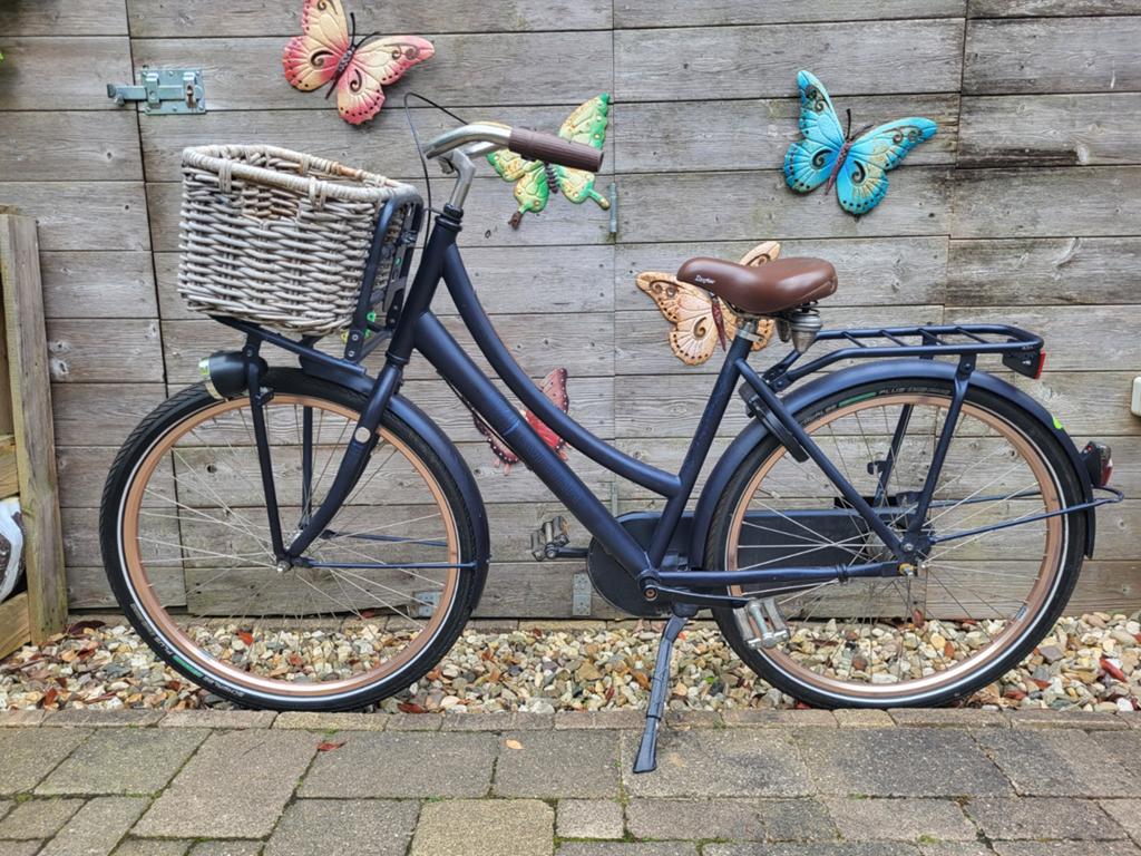 26 inch Cortina U4 Transportfiets. Nieuwe banden., Terugtraprem, Cortina U4 Transport, Versnellingen, Zo goed als nieuw