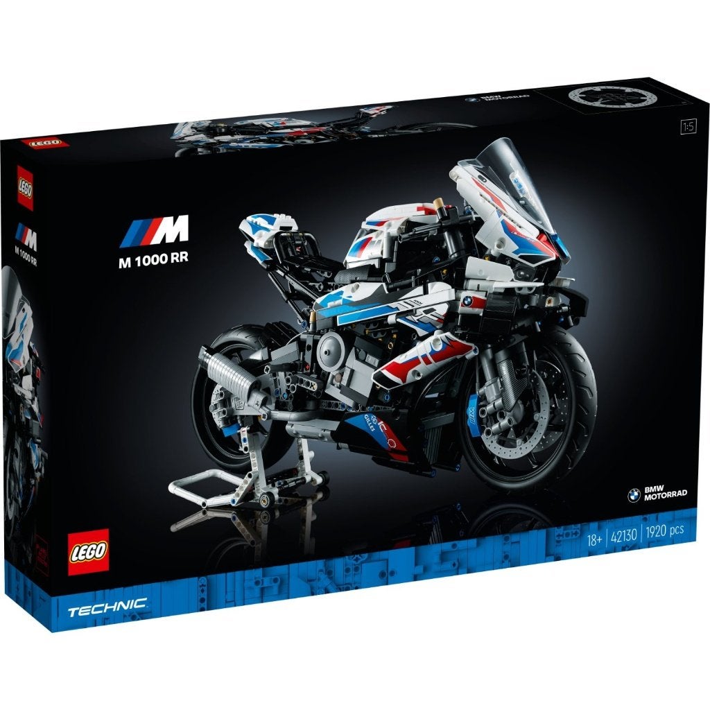 Lego Technic 42130 BMW M 1000 RR, Compleet, Lego, Ophalen of Verzenden, Zo goed als nieuw