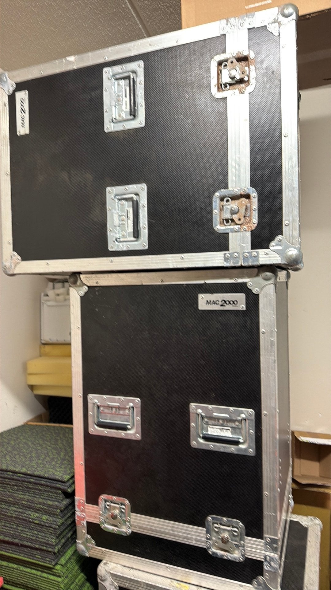 Flight cases voor moving heads, Muziek en Instrumenten, Behuizingen en Koffers, Ophalen, Gebruikt, Overige instrumenten