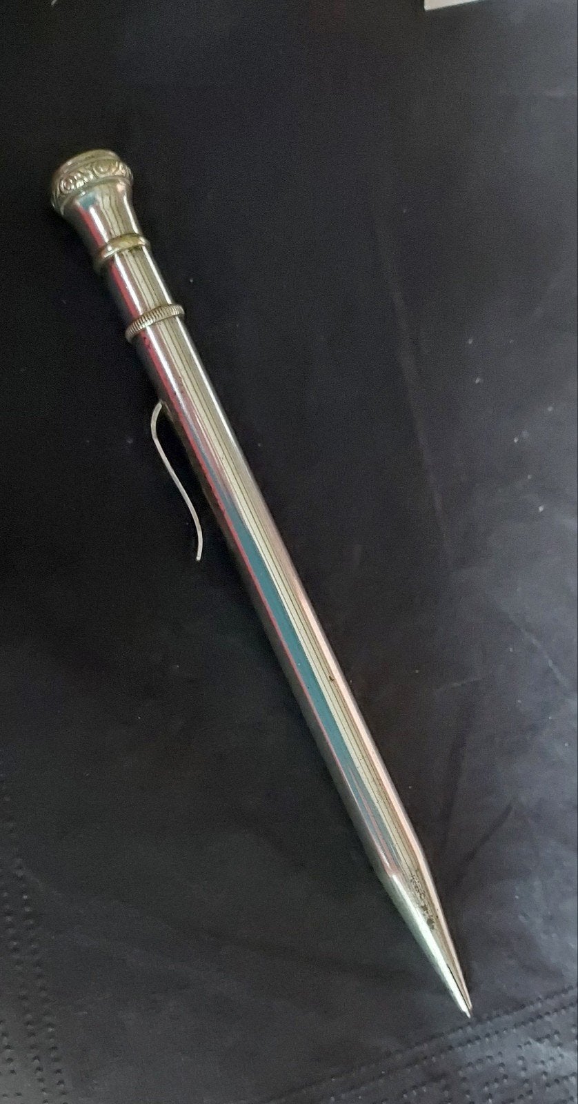 Antiek Mechanisch Spijkerpotlood "NAIL" (0.5mm, Ophalen of Verzenden, Vulpen, Overige merken