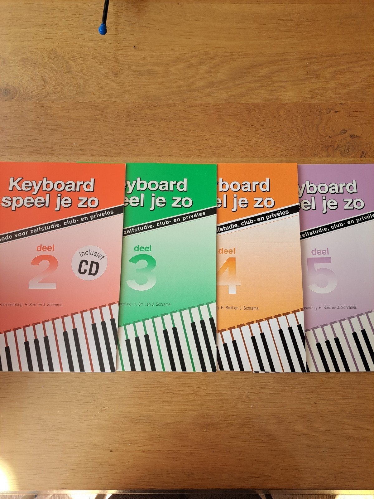 Keyboard speel je zo - Deel 2, 3, 4, 5 (incl. CD), Boeken, Ophalen of Verzenden, Nieuw, Niet van toepassing, H. Smit en J. Schrama