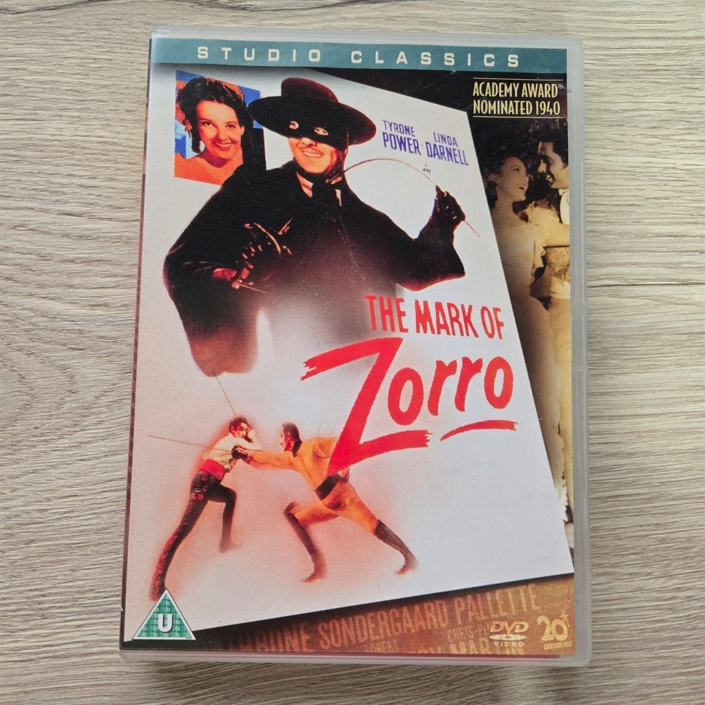 Mark of Zorro, Alle leeftijden, Overige genres, Ophalen of Verzenden, Zo goed als nieuw