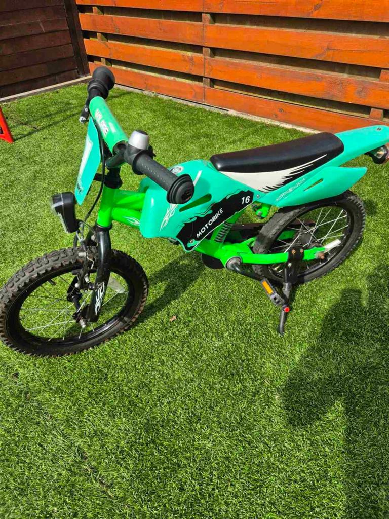 Kinderfiets 16 inch - Motobike Volare, Fietsen en Brommers, Fietsen | Kinderfietsjes, Ophalen, Gebruikt